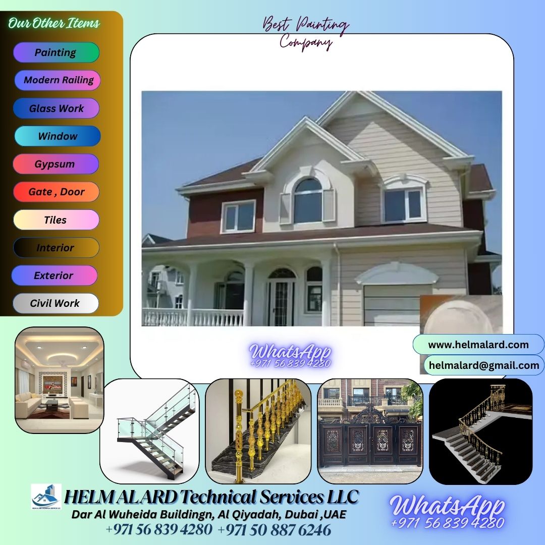 Exterior house painting Dubai