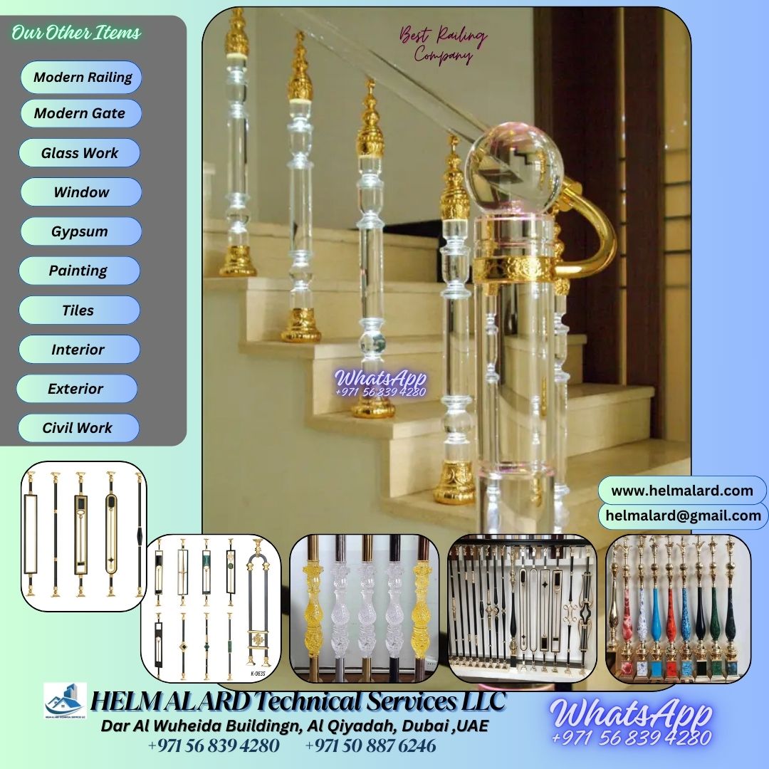 HAND RAIL WORK CONTRACTORS IN DUBAI uae