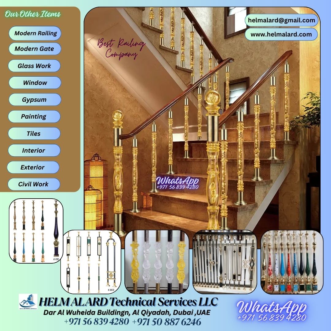 Acrylic Railing in  CHINA Import by Dubai