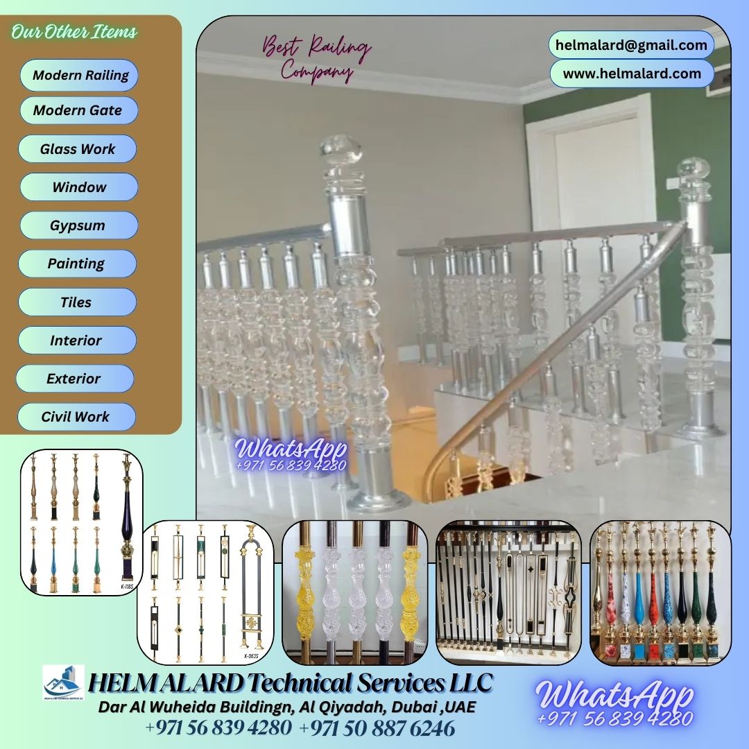 Staircase, Best Railing Qatar, Oman, Dubai