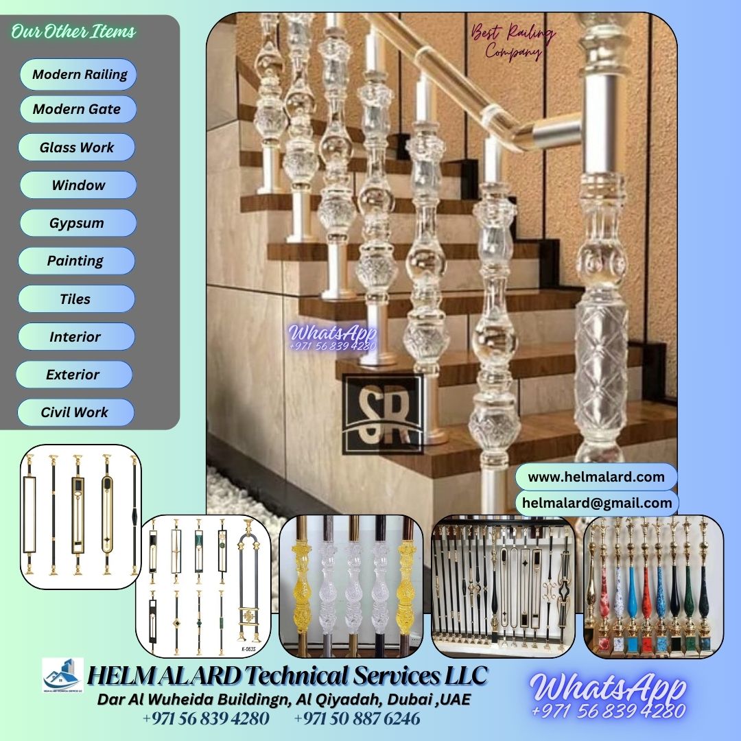 Glass Balustrade | Balcony UAE ajman
