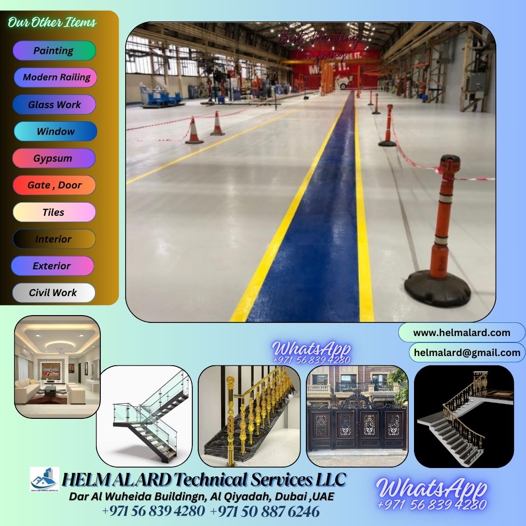 Epoxy Painting Contractor in Ajman,Sharjah,Dubai,U